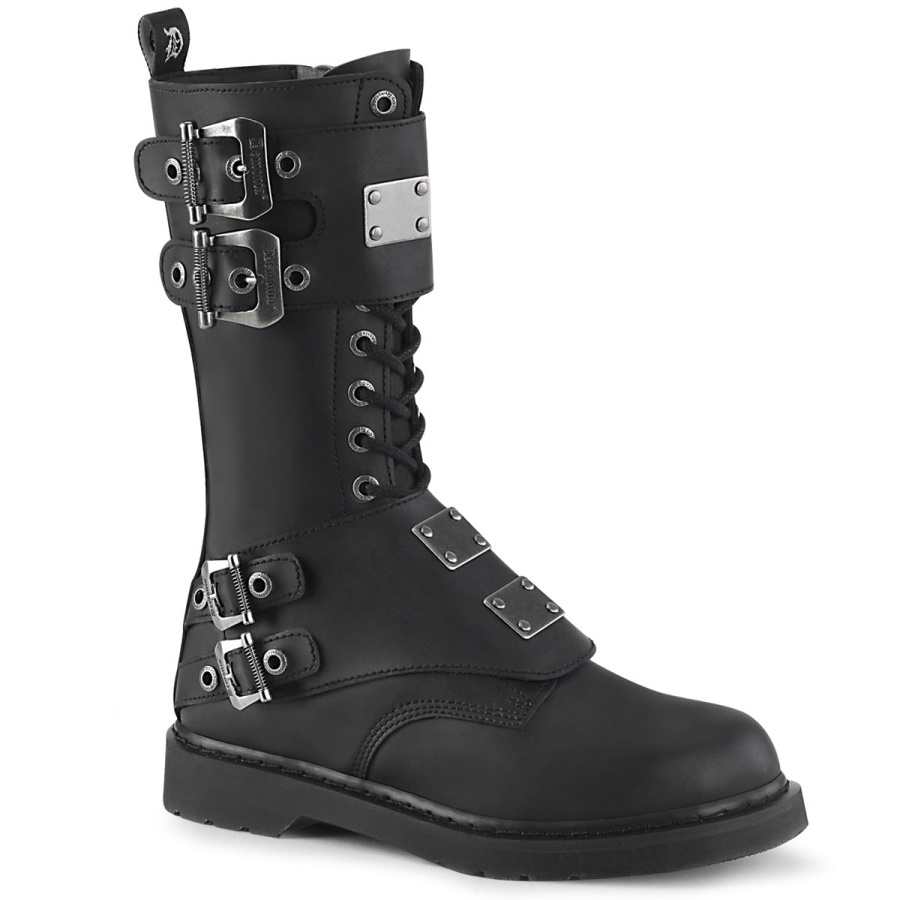 bolt_345_black_vegan_leather_demonia.jpg Bolt-345 Black Vegan Leather Demonia - Image 1
