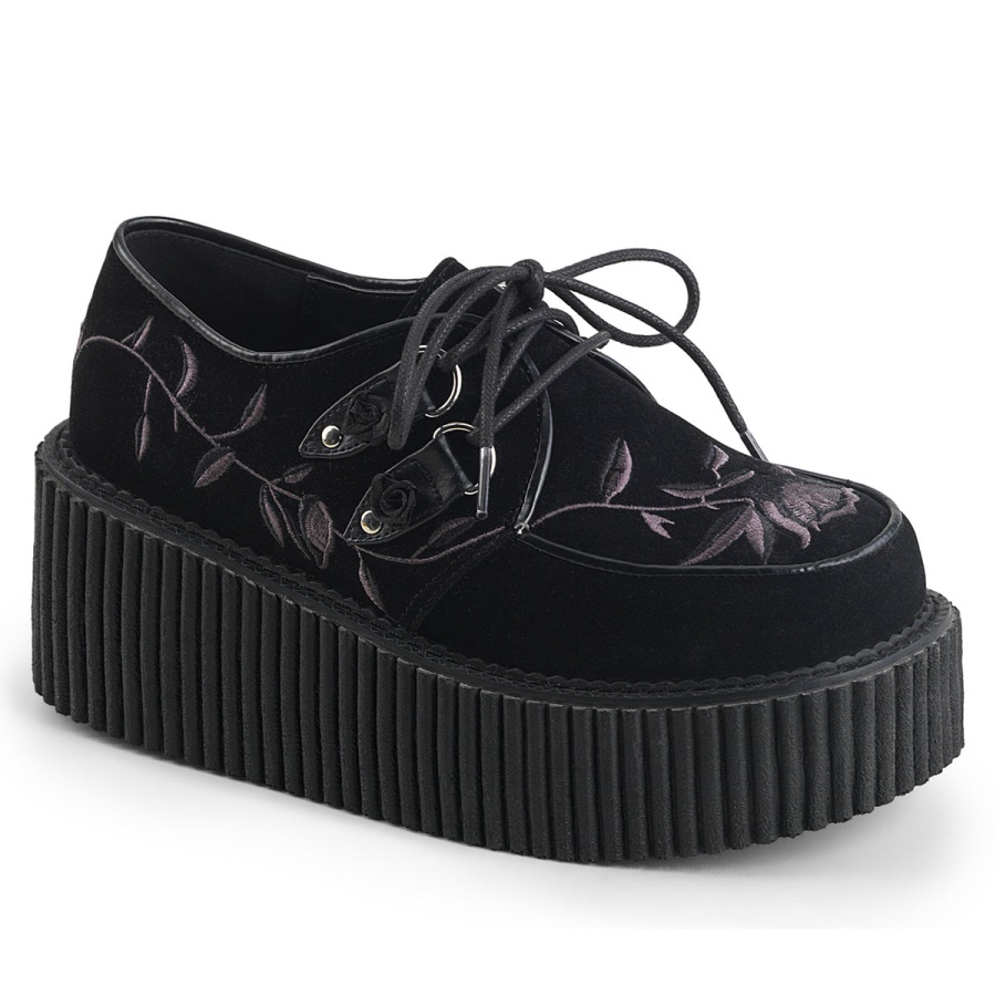 creeper_219_black_velvet_demonia.jpg Creeper-219 Black Velvet Demonia - Image 1