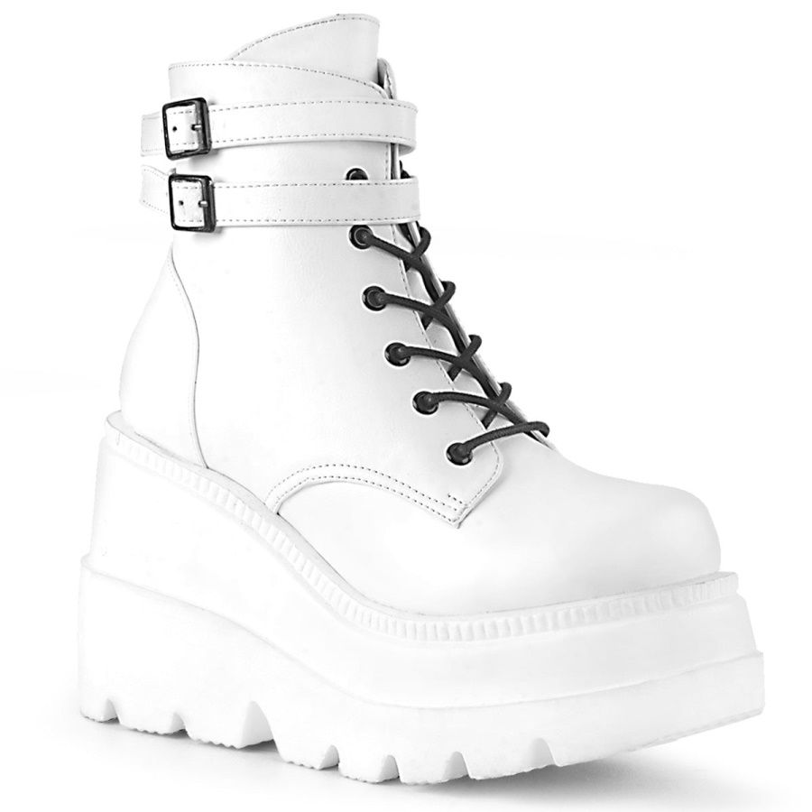 demonia_white_vegan_leather_shaker_52.jpg Demonia White Vegan Leather Shaker-52 - Image 1
