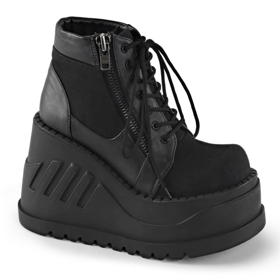 stomp_10_demonia_black_canvas_vegan_leather.jpg Stomp-10 Demonia Black Canvas-Vegan Leather - Image 1