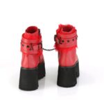Ashes-57 Red Vegan Leather Demonia - Image 5