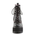 Assault-100 Demonia Black Vegan Leather - Image 3