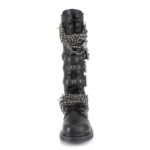 Bolt-450 Black Vegan Leather Demonia - Image 3