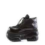 Boxer-01 Demonia Black Vegan Leather - Image 4