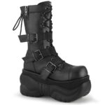 Boxer-230 Black Vegan Leather Demonia - Image 2