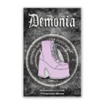 Camel-203 Enamel Pin Demonia Pink - Image 3