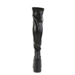 Camel-300 Demonia Black Str Vegan Leather - Image 5