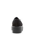 Creeper-118 Black Vegan Suede Demonia - Image 5