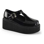 Creeper-214 Black Patent Demonia - Image 6