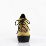 Creeper-304 Demonia Mustard Vegan Suede-Animal - Image 3