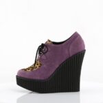Creeper-304 Purple Vegan Suede-Animal Demonia - Image 4
