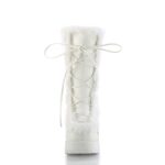 Cubby-311 Demonia White Vegan Leather - Image 3