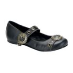 Daisy-09 Demonia Black Vegan Leather - Image 6