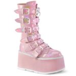 Damned-225 Demonia Baby Pink Holo Patent - Image 6
