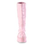 Demonia Baby Pink Hologram Patent Slacker-230 - Image 3