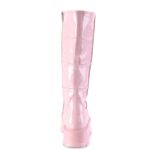 Demonia Baby Pink Hologram Patent Slacker-230 - Image 5