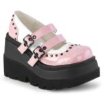 Demonia Baby Pink-White Patent Shaker-27 - Image 2