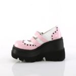 Demonia Baby Pink-White Patent Shaker-27 - Image 4