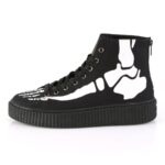 Demonia Black Canvas Sneeker-252 - Image 4