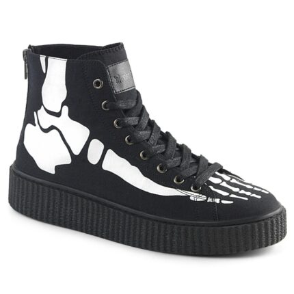Demonia Black Canvas Sneeker-252