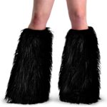 Demonia Black Faux Fur Yeti-08 - Image 2