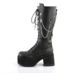 Demonia Black Faux Leather Ranger-303 - Image 4