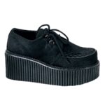 Demonia Black Fur Creeper-202