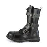 Demonia Black Leather Riot-12Bk - Image 4
