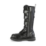 Demonia Black Leather Riot-18Bk - Image 4