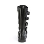 Demonia Black Leather Riot-18Bk - Image 5