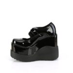 Demonia Black Patent Void-38 - Image 4