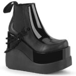 Demonia Black Patent Void-50 - Image 2