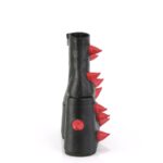 Demonia Black-Red Vegan Leather Slay-77 - Image 5