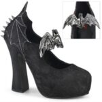 Demonia Black Satin-Black Lace Demon-18 - Image 3