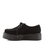 Demonia Black Suede Creeper-402S - Image 4