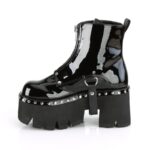 Demonia Black Vegan Leather Ashes-100 - Image 4