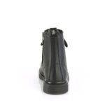 Demonia Black Vegan Leather Bolt-100 - Image 5