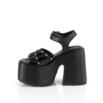 Demonia Black Vegan Leather Camel-17 - Image 4