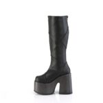 Demonia Black Vegan Leather Camel-280 - Image 4