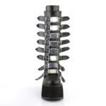 Demonia Black Vegan Leather Damned-318 - Image 3