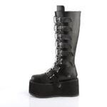 Demonia Black Vegan Leather Damned-318 - Image 4