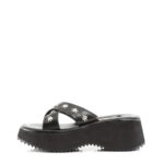 Demonia Black Vegan Leather Flip-05 - Image 4