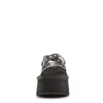 Demonia Black Vegan Leather Funn-19 - Image 3