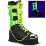 Demonia Black Vegan Leather Gravedigger-255