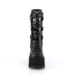 Demonia Black Vegan Leather-Patent Kera-110 - Image 3