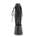 Demonia Black Vegan Leather-Patent Void-118 - Image 3