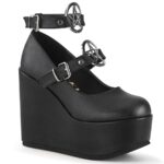 Demonia Black Vegan Leather Poison-99-1 - Image 2