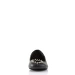 Demonia Black Vegan Leather-Pony Faux Fur Star-24 - Image 3