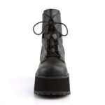 Demonia Black Vegan Leather Ranger-102 - Image 3