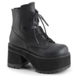 Demonia Black Vegan Leather Ranger-102 - Image 6